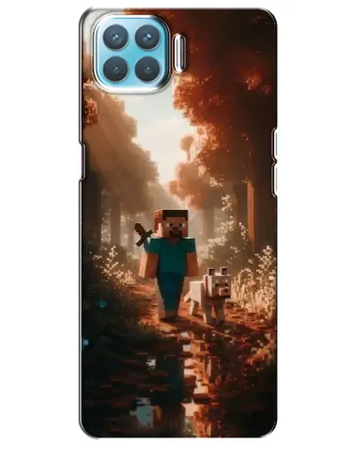Чохол для OPPO A93 з картинкою «Стів у лісі» Чохол для OPPO A93 з картинкою «Стів у лісі»