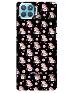Чехол для OPPO A93 с картинкой «Magic Unicorn паттерн»