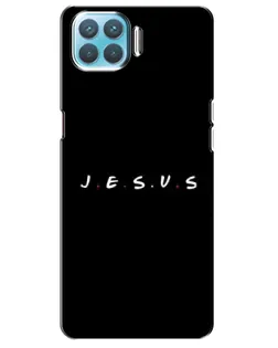 Чохол для OPPO A93 з картинкою «Крапки віри J.E.S.U.S.»