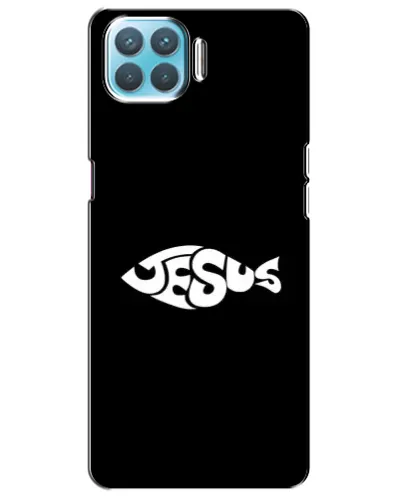 Чехол для OPPO A93 с картинкой «Рыба Jesus» Чехол для OPPO A93 с картинкой «Рыба Jesus»