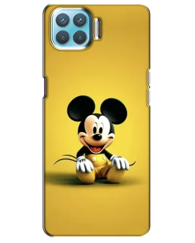 Чехол для OPPO A93 с картинкой «Микки на желтом» Чехол для OPPO A93 с картинкой «Микки на желтом»