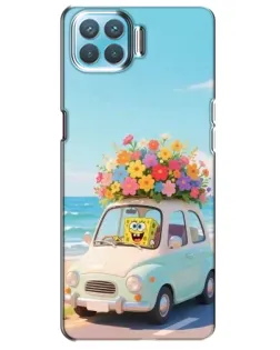 Чехол для OPPO A93 с картинкой «Автомобильное путешествие»