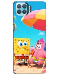 Чехол для OPPO A93 с картинкой «Отдых на пляже»