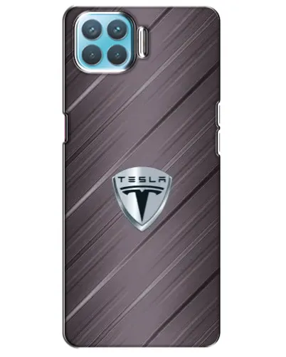 Чохол для OPPO A93 з картинкою «Металева текстура Tesla» Чохол для OPPO A93 з картинкою «Металева текстура Tesla»