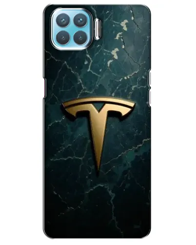 Чохол для OPPO A93 з картинкою «Мармурова Tesla Gold» Чохол для OPPO A93 з картинкою «Мармурова Tesla Gold»