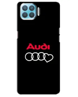 Чохол для OPPO A93 з картинкою «Логотип Audi Heart» Чохол для OPPO A93 з картинкою «Логотип Audi Heart»