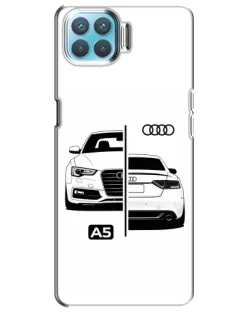 Чохол для OPPO A93 з картинкою «Audi — контрастний дизайн»