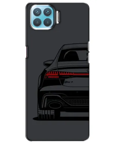 Чохол для OPPO A93 з картинкою «Задня частина Audi — арт»