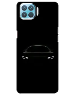 Чохол для OPPO A93 з картинкою «Погляд Audi у темряві»