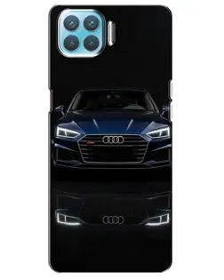 Чохол для OPPO A93 з картинкою «Audi — нічне відображення»