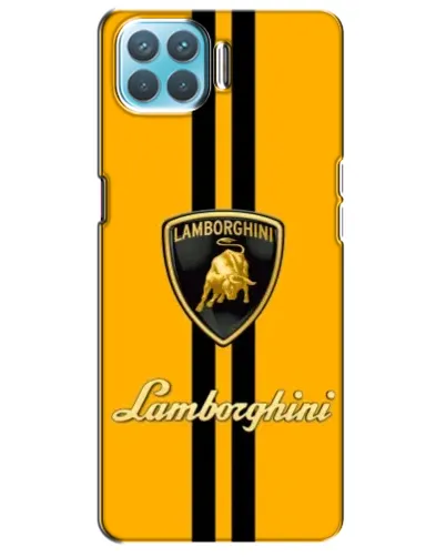 Чехол для OPPO A93 с картинкой «Lamborghini Stripe желтый» Чехол для OPPO A93 с картинкой «Lamborghini Stripe желтый»