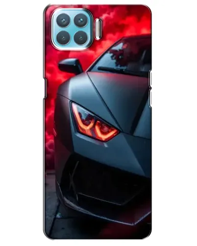 Чехол для OPPO A93 с картинкой «Lamborghini красное сияние» Чехол для OPPO A93 с картинкой «Lamborghini красное сияние»