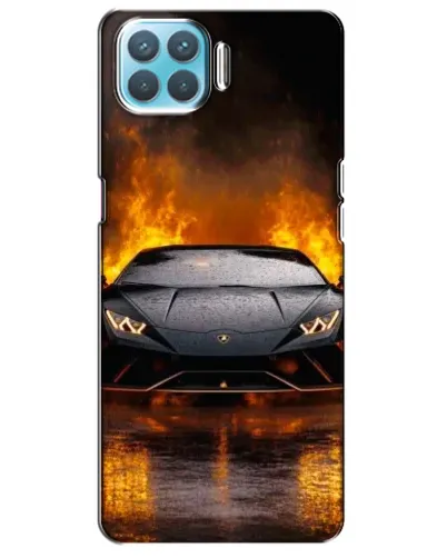 Чехол для OPPO A93 с картинкой «Lamborghini в огне» Чехол для OPPO A93 с картинкой «Lamborghini в огне»