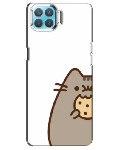 Чехол для OPPO A93 с картинкой «Пушин с печеньем»