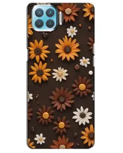 Чохол для OPPO A93 з картинкою «Візерунок з маленьких соняшників» Чохол для OPPO A93 з картинкою «Візерунок з маленьких соняшників»