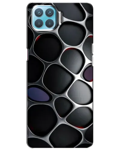 Чохол для OPPO A93 з картинкою «Об'ємна темна решітка» Чохол для OPPO A93 з картинкою «Об'ємна темна решітка»