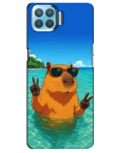 Чохол для OPPO A93 з картинкою «Морська капібара» Чохол для OPPO A93 з картинкою «Морська капібара»