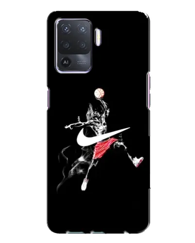Чехол для OPPO A94 с картинкой «Jordan Jumpman» Чехол для OPPO A94 с картинкой «Jordan Jumpman»