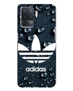 Чехол для OPPO A94 с картинкой «Adidas Trefoil Blue» Чехол для OPPO A94 с картинкой «Adidas Trefoil Blue»