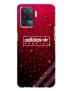 Чохол для OPPO A94 з картинкою «Adidas Gold Marble»