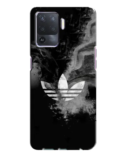Чохол для OPPO A94 з картинкою «Абстрактний дим Adidas»