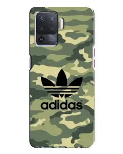 Чохол для OPPO A94 з картинкою «Мілітарі стиль Adidas»