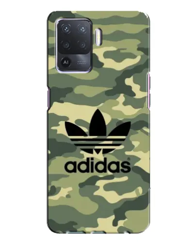 Чохол для OPPO A94 з картинкою «Мілітарі стиль Adidas»