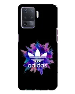 Чохол для OPPO A94 з картинкою «Вибух фарб Adidas»