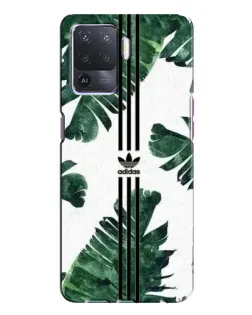 Чохол для OPPO A94 з картинкою «Пальмове листя адідас»