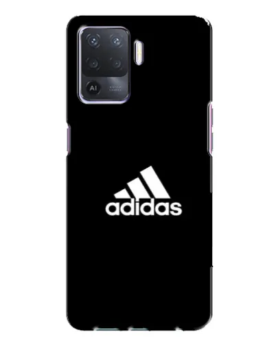 Чохол для OPPO A94 з картинкою «Чорна класика Adidas»