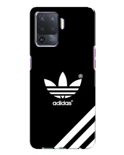 Чохол для OPPO A94 з картинкою «Adidas з діагональними смугами»