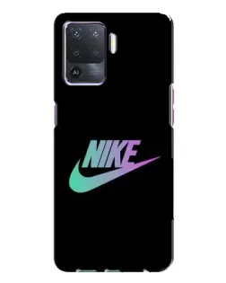 Чехол для OPPO A94 с картинкой «Nike — городская ночь»
