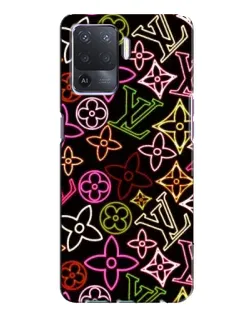 Чехол для OPPO A94 с картинкой «Неоновый микс Nike» Чехол для OPPO A94 с картинкой «Неоновый микс Nike»