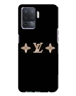 Чехол для OPPO A94 с картинкой «Louis Vuitton — минимализм»