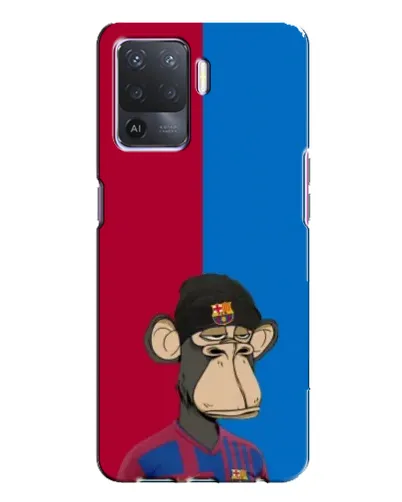 Чехол для OPPO A94 с картинкой «Bored Ape — фанат Барсы» Чехол для OPPO A94 с картинкой «Bored Ape — фанат Барсы»