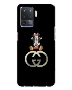 Чохол для OPPO A94 з картинкою «Мінні Маус на лого» Чохол для OPPO A94 з картинкою «Мінні Маус на лого»