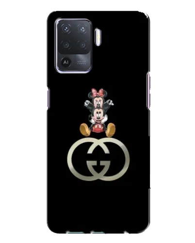 Чохол для OPPO A94 з картинкою «Мінні Маус на лого» Чохол для OPPO A94 з картинкою «Мінні Маус на лого»