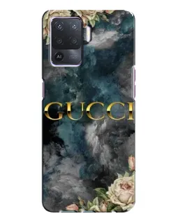 Чохол для OPPO A94 з картинкою «Абстрактні квіти Gucci» Чохол для OPPO A94 з картинкою «Абстрактні квіти Gucci»