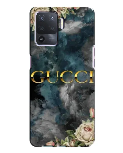 Чохол для OPPO A94 з картинкою «Абстрактні квіти Gucci» Чохол для OPPO A94 з картинкою «Абстрактні квіти Gucci»