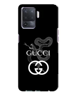 Чохол для OPPO A94 з картинкою «Gucci — срібна змія» Чохол для OPPO A94 з картинкою «Gucci — срібна змія»
