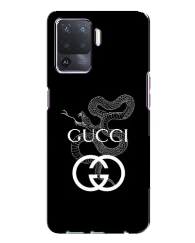 Чохол для OPPO A94 з картинкою «Gucci — срібна змія» Чохол для OPPO A94 з картинкою «Gucci — срібна змія»