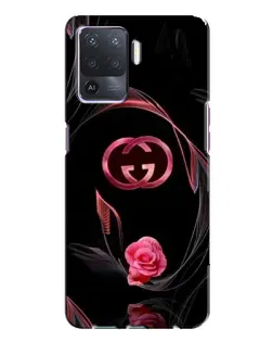 Чохол для OPPO A94 з картинкою «Gucci — неонова троянда» Чохол для OPPO A94 з картинкою «Gucci — неонова троянда»