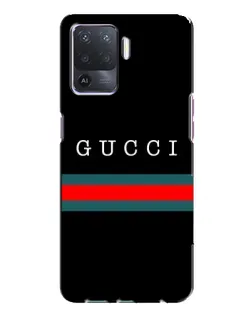 Чохол для OPPO A94 з картинкою «Gucci — червоний пояс» Чохол для OPPO A94 з картинкою «Gucci — червоний пояс»