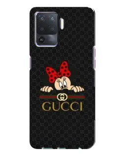 Чохол для OPPO A94 з картинкою «Мінні Маус Gucci — чорний» Чохол для OPPO A94 з картинкою «Мінні Маус Gucci — чорний»