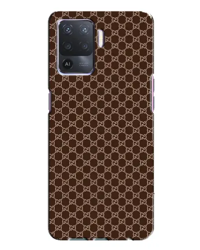 Чохол для OPPO A94 з картинкою «Gucci — шоколадна сітка» Чохол для OPPO A94 з картинкою «Gucci — шоколадна сітка»
