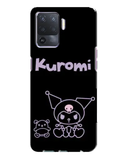 Чехол для OPPO A94 с картинкой «Kuromi — черный минимализм» Чехол для OPPO A94 с картинкой «Kuromi — черный минимализм»