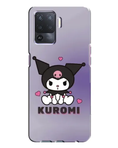 Чехол для OPPO A94 с картинкой «Kuromi — фиолетовый арт» Чехол для OPPO A94 с картинкой «Kuromi — фиолетовый арт»
