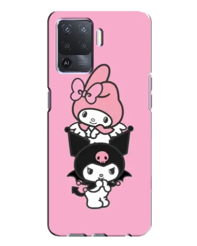 Чехол для OPPO A94 с картинкой «My Melody и Kuromi» Чехол для OPPO A94 с картинкой «My Melody и Kuromi»