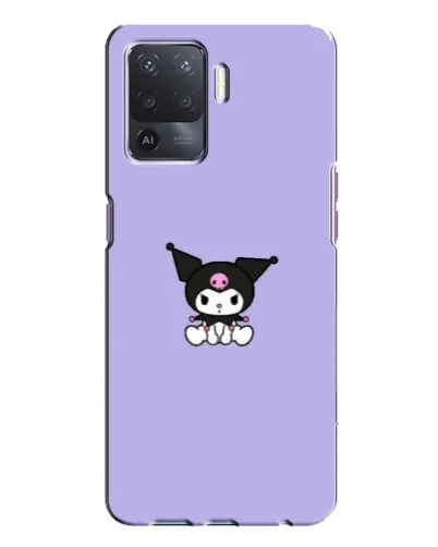 Чехол для OPPO A94 с картинкой «Kuromi — фиолетовый минимализм» Чехол для OPPO A94 с картинкой «Kuromi — фиолетовый минимализм»
