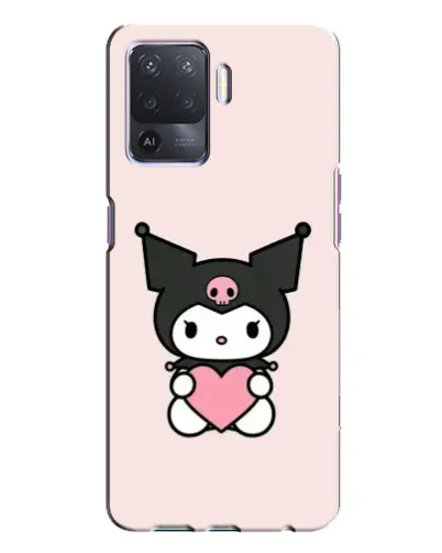 Чехол для OPPO A94 с картинкой «Kuromi и сердце» Чехол для OPPO A94 с картинкой «Kuromi и сердце»